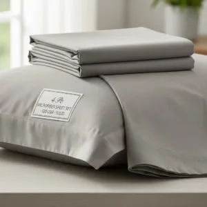 4 Pc Microfiber Sheet Set